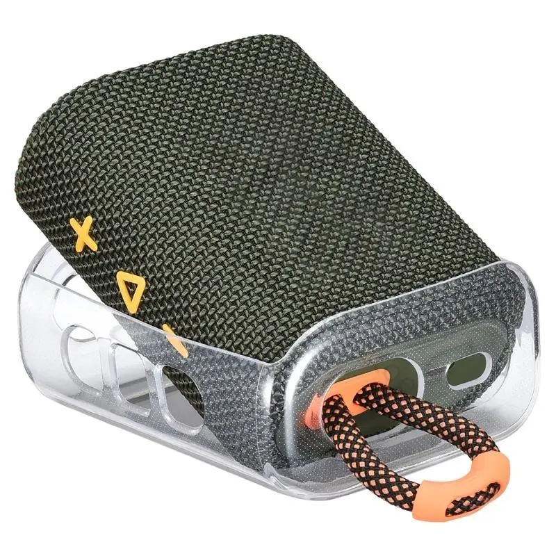 96BA Weiche Silikon Schutzhülle für GO 3 Bluetooth-kompatibel Lautsprecher Fällen Halter Ersatzteile – Detail 9