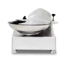 Copper Motor Commercial Meat Sausage Bowl Cutter 5L Small Bowl Garlic Pepper Vegetable Chopper Chopping Machine