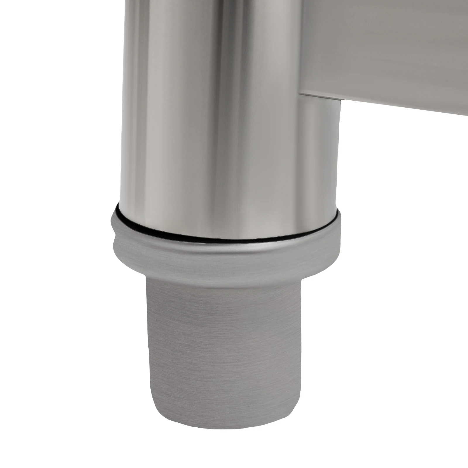 Stainless Steel Sink with Large Bowl, 330.69 lbs Load Capacity, Bottom Shelf for Storage, Towel Bars, and Modern Design for Kitc