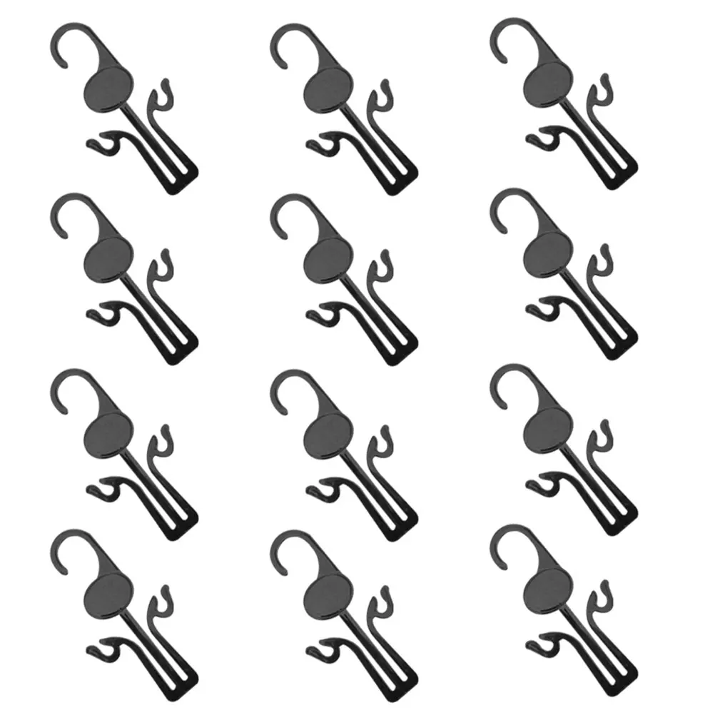 

30pcs Shoe Hooks Plastic Display Retail Hangers for Slippers Drying Home Household Multi Functional Organizers Rack