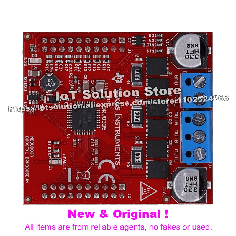 BOOSTXL-DRV8305EVM DRV8305N 3-Phase Motor Drive BoosterPack Evaluation Module Development Board