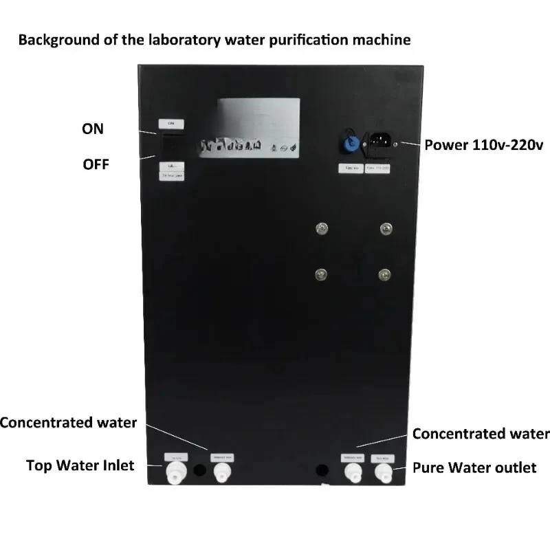 Intelligent Laboratory Pure Water Machine / 10Lph Ultrapure Water Plant