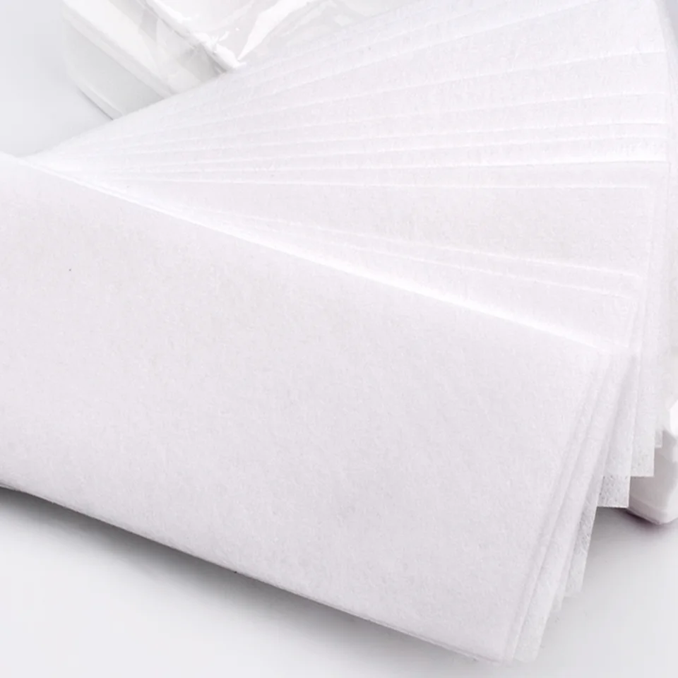 100pcs Removal Nonwoven Body Cloth Hair Remove Wax Paper Rolls High Quality Hair Removal Epilator Wax Strip Paper Roll