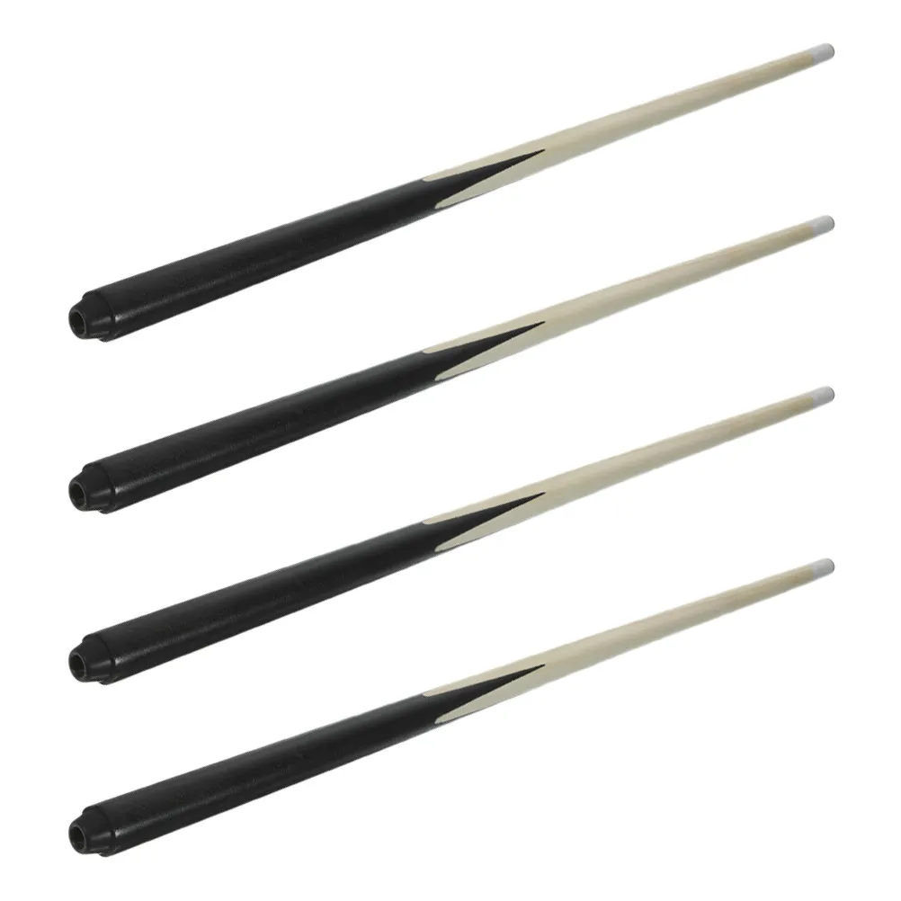 

4Pcs Kids Pool Cue Short Mini Billiard Cue Stick for Children Wood Construction Detachable Portable Indoor Outdoor Practice