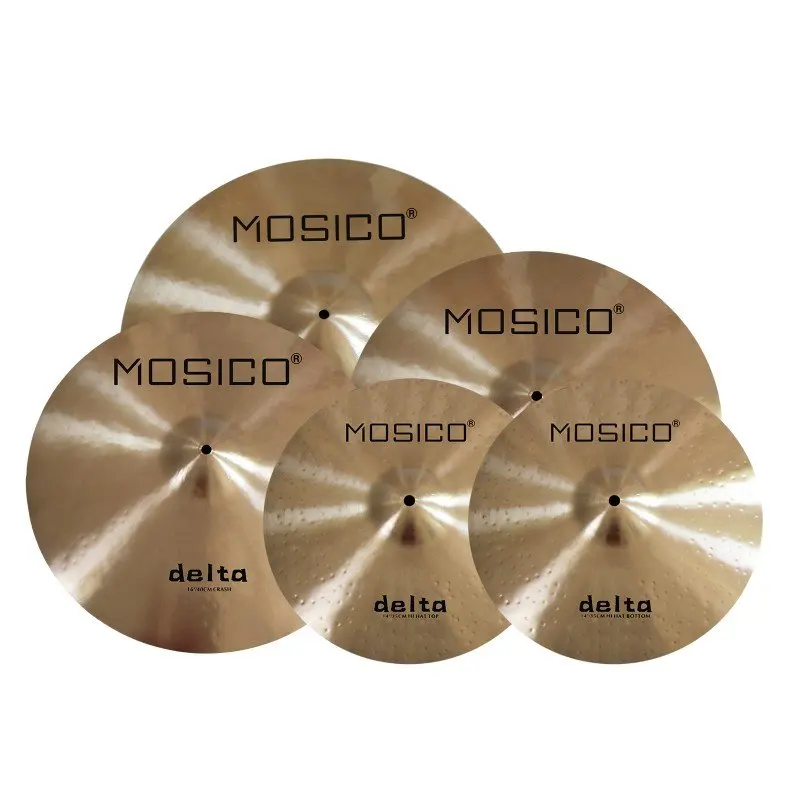 

Набор тарелок MOSICO 14 Hihat + 16 Crash + 18 Crash + 20 Ride Delta Series B20 ручной работы