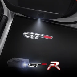 1/2PCS RCZ R GT Car Door Welcome Lights Laser Projector Logo Wireless Sensing For Peugeot 107 108 308 306 307 5008 2008 3008