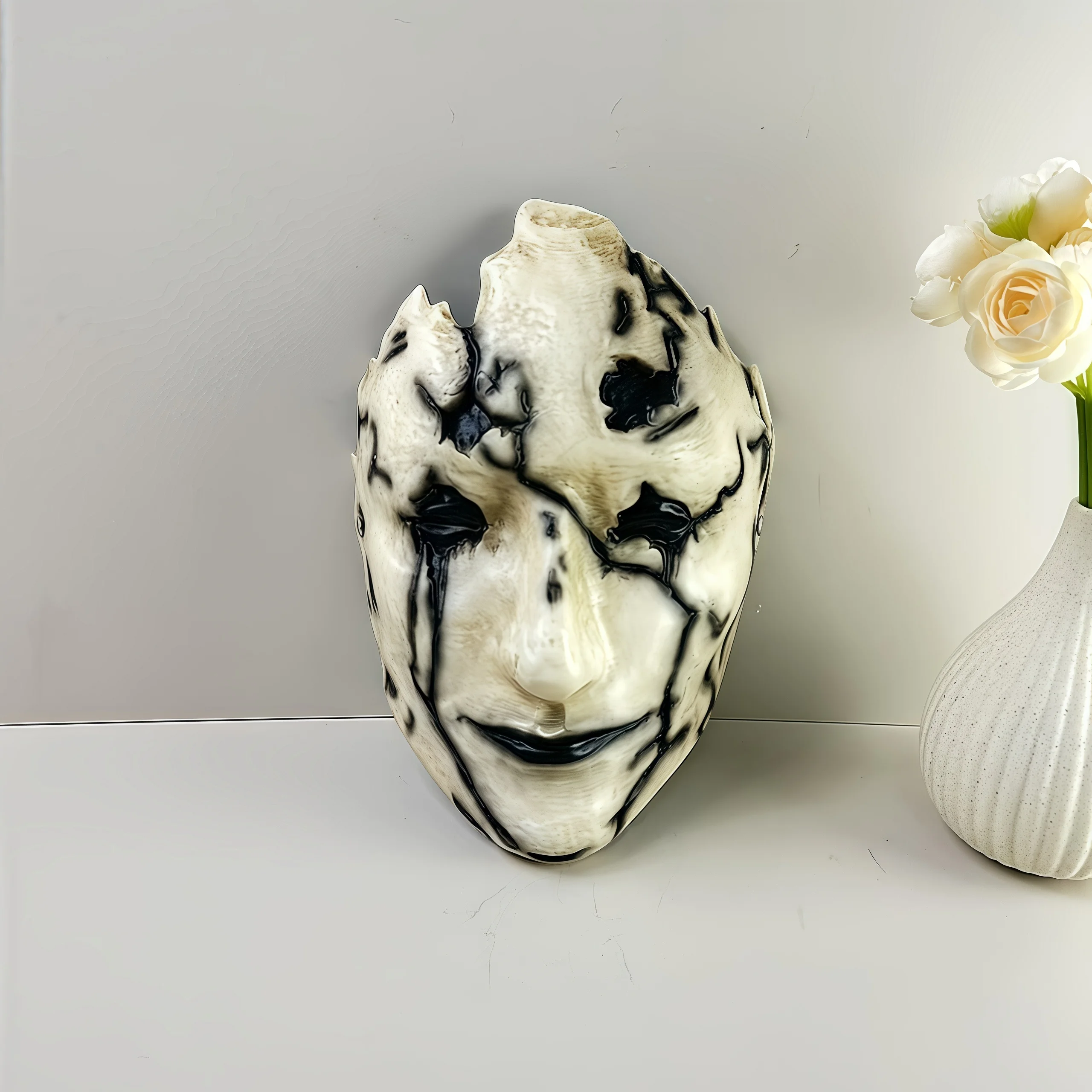 

Halloween, Christmas, Easter Home Party, Haunted House Scene Props, Decorations, Pranks, Cosplay, Handmade Resin Craft Masks