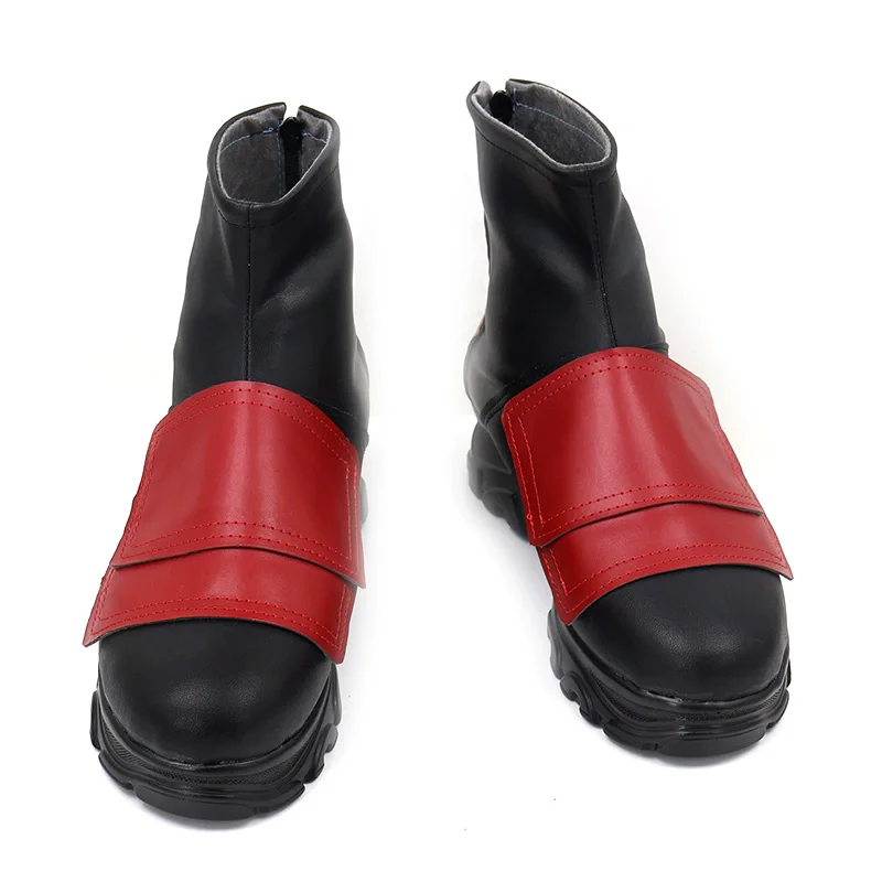 أحذية خيالية سوداء وأحمر للنساء والرجال ، تأثيري ميت ، أحذية قصيرة ، إكسسوارات مصممة خصيصًا ، جديدة