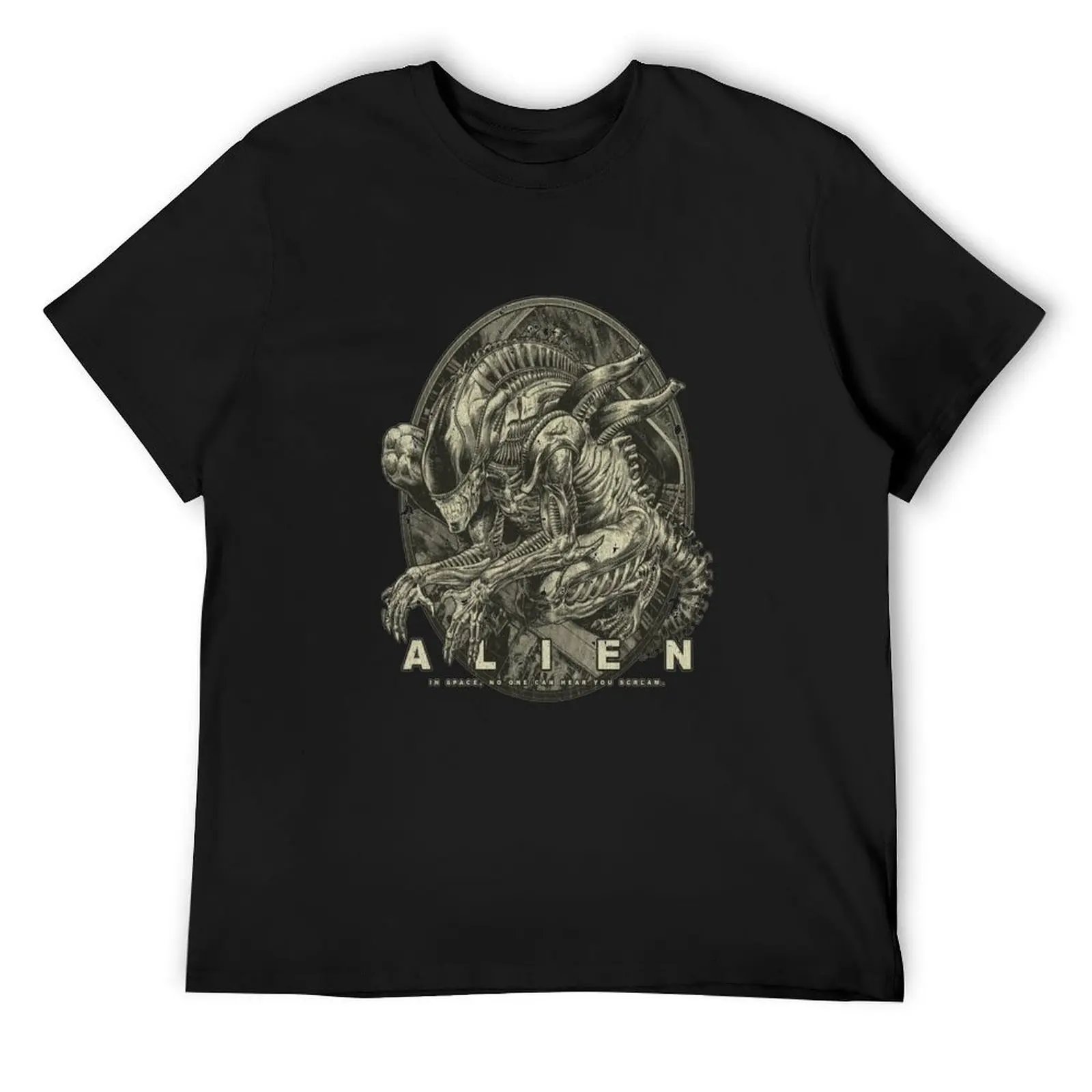 Alien T-ShirtThe Xenomorph 1979 T-Shirt_by JCD666_ T-Shirt summer clothes graphic t shirts customizeds men tshirt