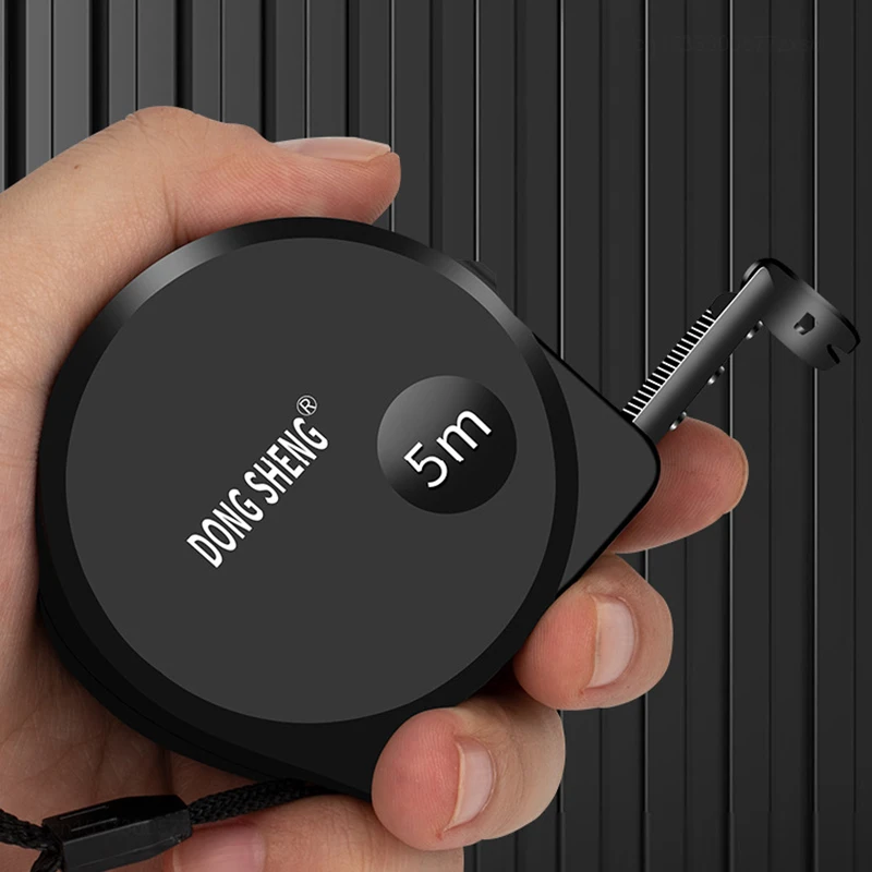 Imagem -02 - Xiaomi-black Steel Material Measuring Tape Medida Espessado Alta Precisão Carpintaria Portátil 5m 75 m 10m 1pc