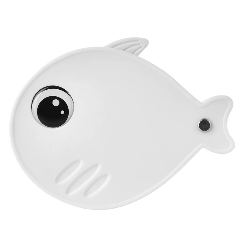 8X Folding Pocket Portable Reading Magnifier for Kids & Students Outdoor Lanyard-Attached Shark-Shaped Magnifying Glass