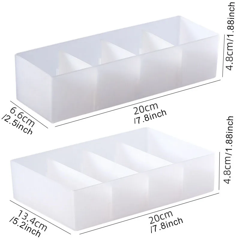 Adjustable Desktop Drawer Storage Box Removable Cosmetic Container Divider Case Makeup Clothes Tableware Holder Organizer