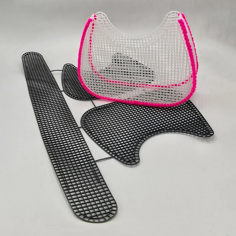 Underarm Bag Mesh Knitting Lining Weaving Plastic Mesh Sheet Accessories Velvet DIY Trim Tools