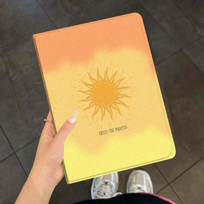 

Sun Art Illustration Pattern For iPad Air Mini 9.7 2 4 5 11 6th 7th gen 13 3 1 2 4 5 6 7 7.9 10.9 10.5 Inch Tablet Case