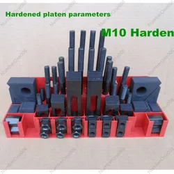 Hardening quality milling machine clamping set M10 58pcs mill clamp kit vice,clamping tool(A3 material heat deal )