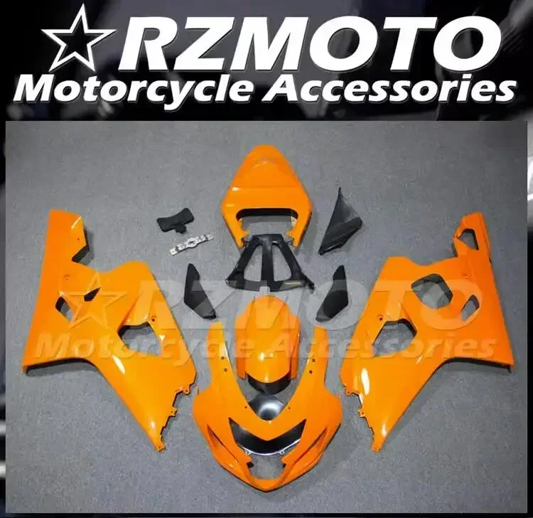 

4Gifts New ABS Injection Fairings Kit Fit For Suzuki R 600 750 K4 K5 2004 2005 Bodywork Set Custom Orange