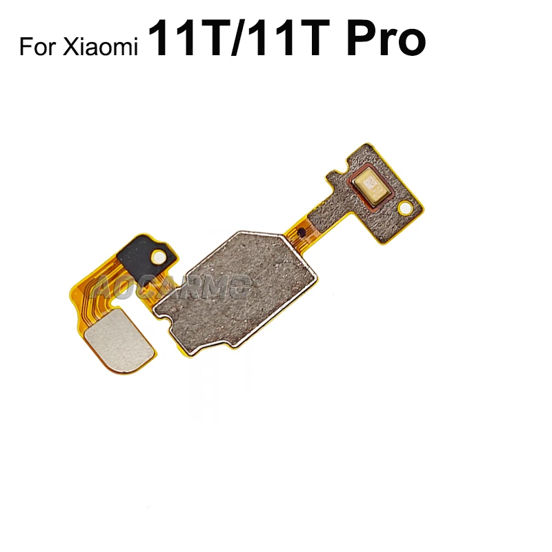 Aocarmo For Xiaomi 11 Ultra 11t Pro Mi 11Pro 11U Flash Light Module Proximity Distance/ Ambient Sensor Flex Cable Replacement