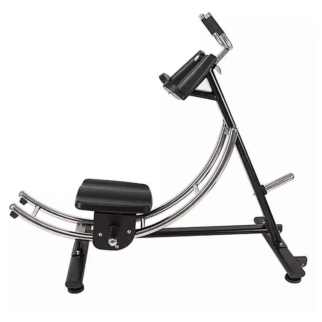 Foldable Iron Waist Machine Indoor Fitness Equipment Instructor Abdominal Exercise