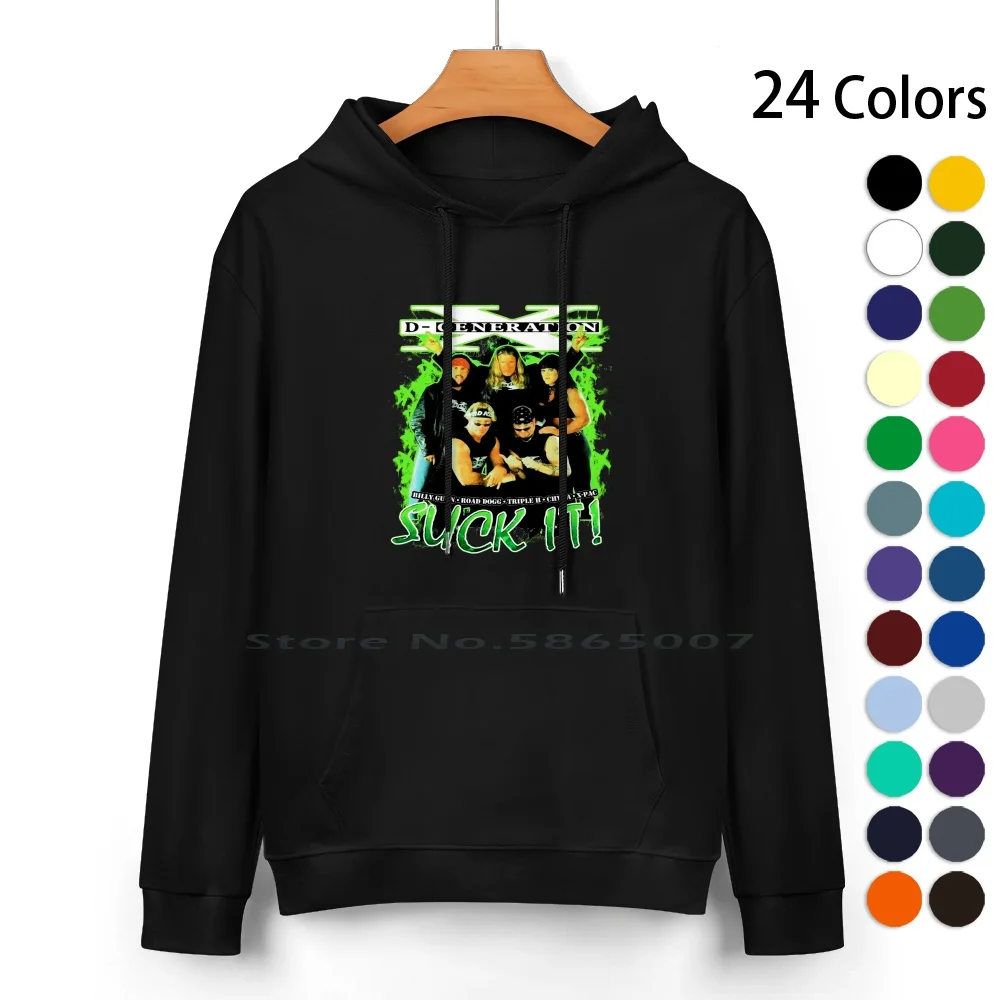 Vintage Inspired Dx Suck It Wrestling Pure Cotton Hoodie Sweater 24 Colors Vintage Inspired Dx Suck It Wrestling Amateur Mature