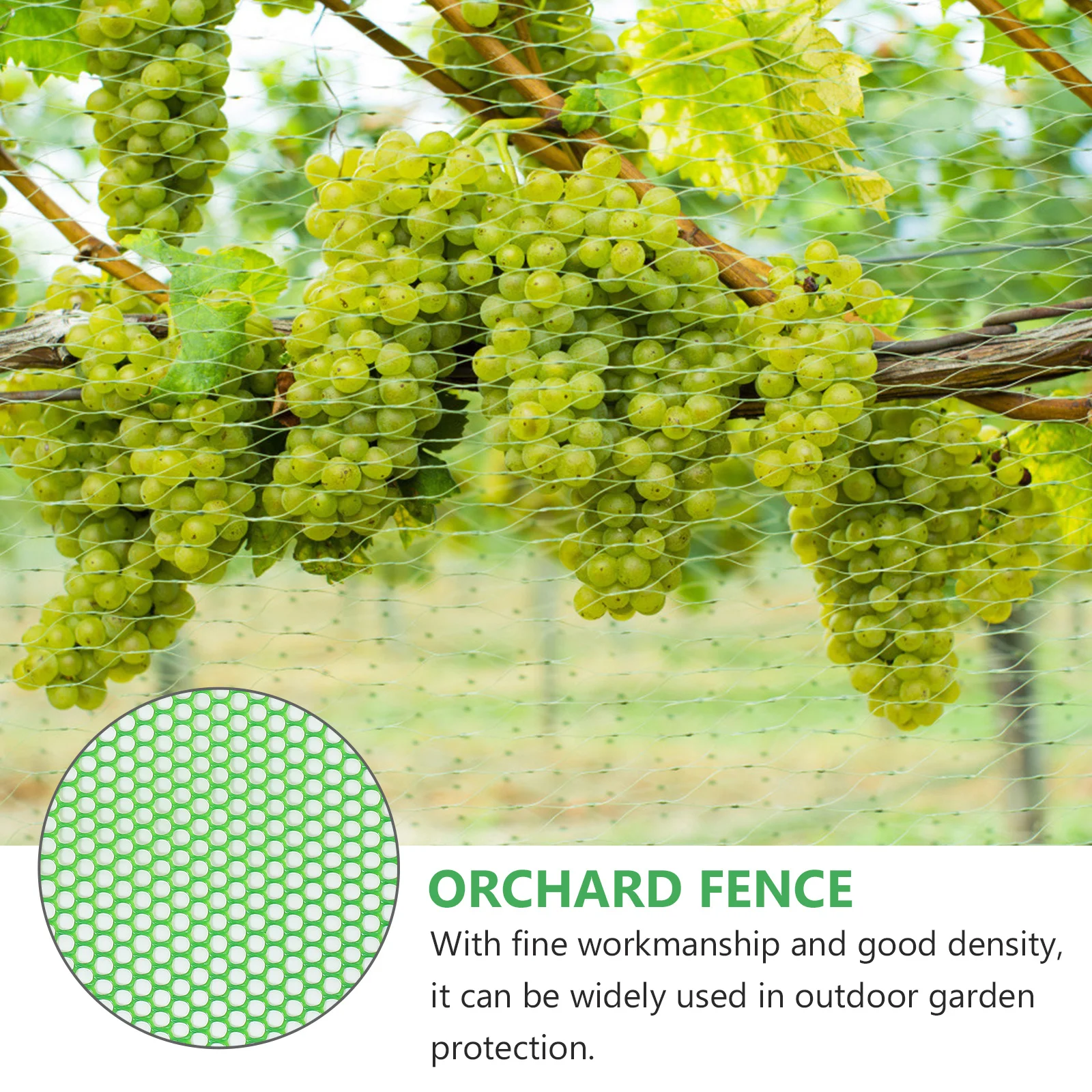 

Plastic Garden Fence Mesh Hexagonal Poultry Protective Netting Durable Lightweight Outdoor Use Garden Fence Mesh