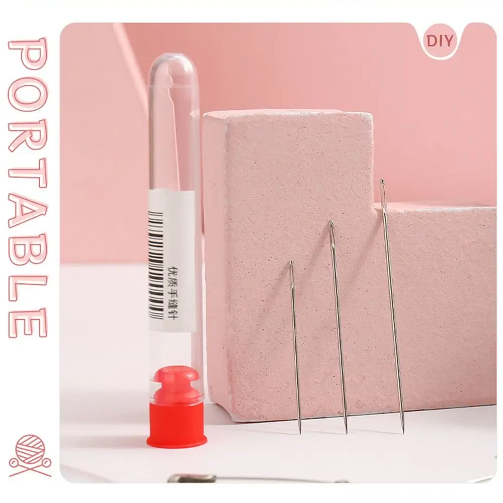 Multi-Purpose Sewing Tool Set with Top Needle Easy Sewing Needle and Thread Kit Needle Thread Hand Repair Tools for Quilt Sewing view 2