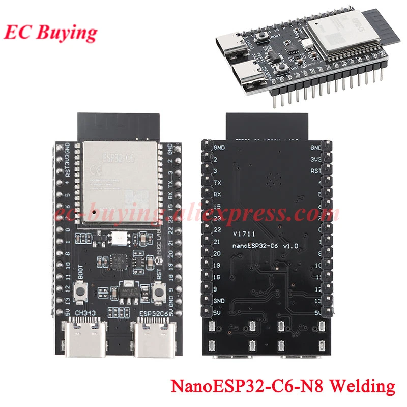 Variant: nanoESP32-C6-N8 Weld
