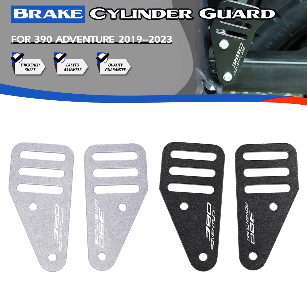 

Heel Plates Guard Protector FOR 390 ADVENTURE 2019-2020-2023 Passenger Peg LUGGAGE STRAP PLATE SET Heel Protective Cover Guard