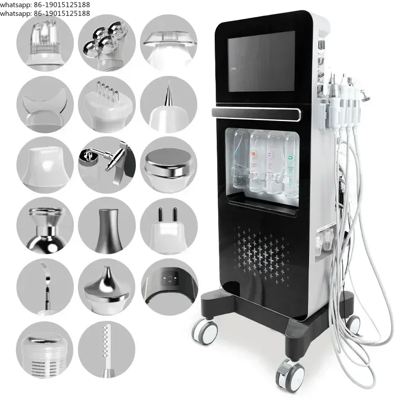 

Оптовая продажа: Аппарат для гидропилинга и кислородной терапии 17-в-1 с алмазной дермабразией для лифтинга лица и ухода за кожей