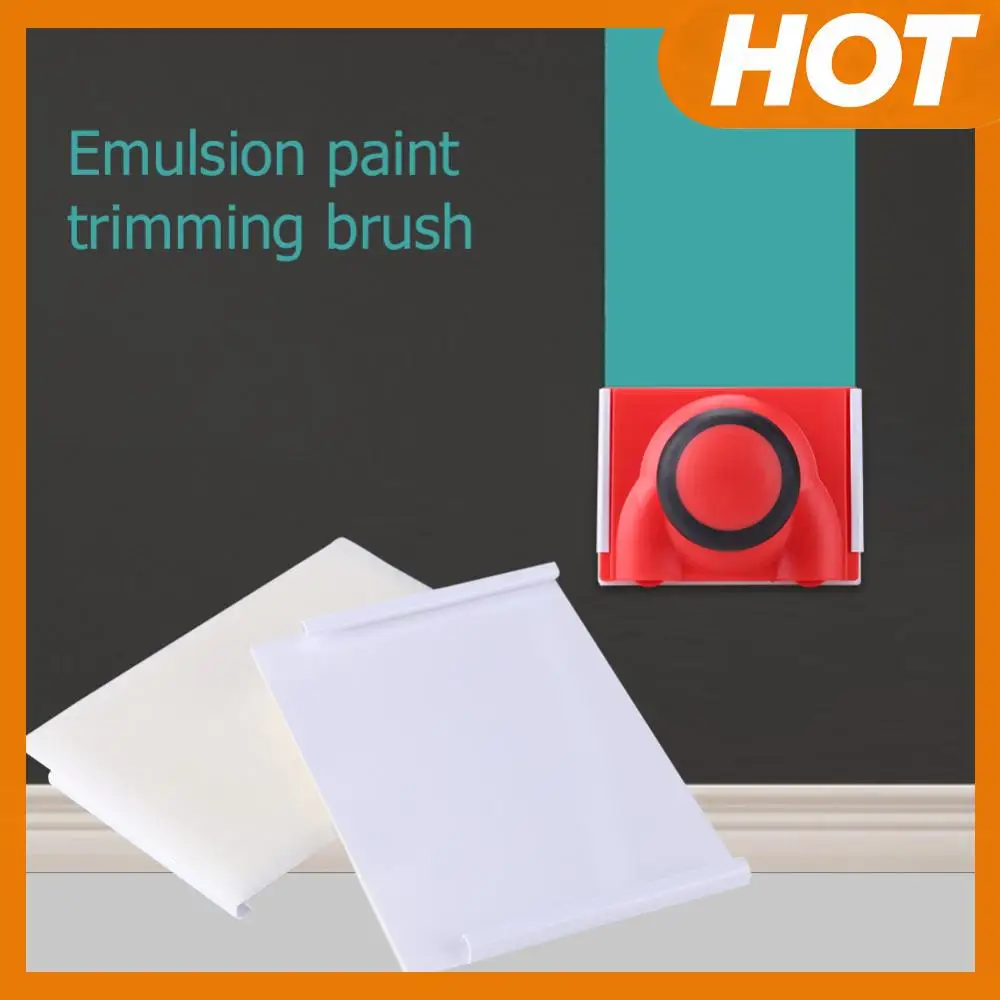 Professional Latex Paint Edger Tool Corner Brush Portable Color Separator Brush Handle Artifact Trimmer Tools