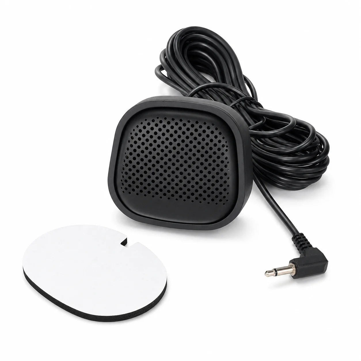 Altavoz Externo de 3.5mm para Radio CB y Radio Bidireccional, Mini Altavoz de Comunicación para Vehículos, Compatible con Baofeng, Motorola, Uniden, Cobra
