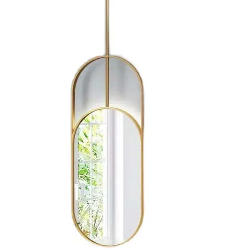 Hanging Backlight Mirror Bathroom Aesthetic Dressing Bathroom Mirror Modern Full Height Custom Espejo Pared Bathroom Fixture