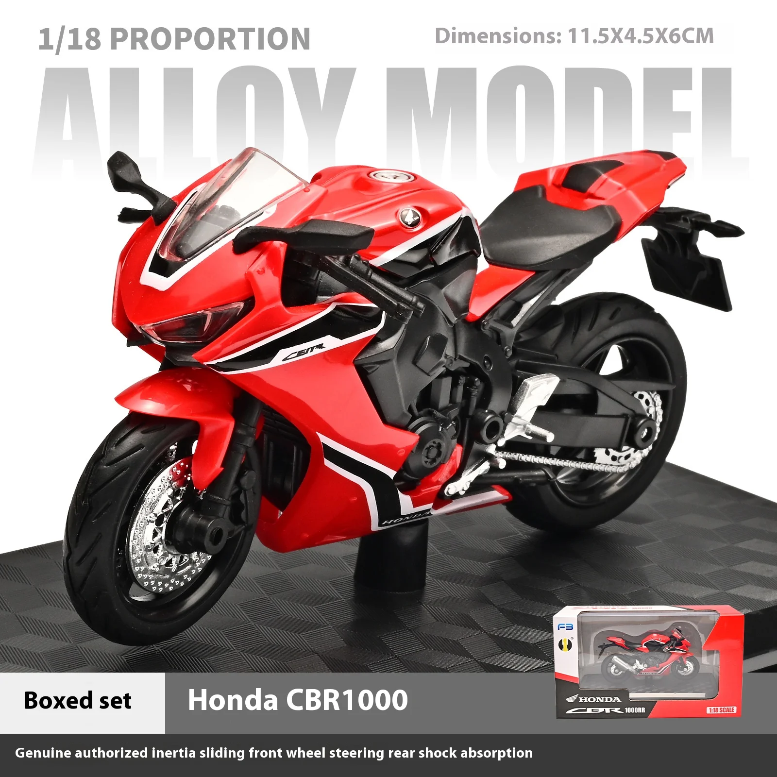 1:18スケール スズキ ハヤブサ GSX1000R ホンダ CBR1000 ヤマハ YZF-R1 オートバイ 合金ダイキャストモデルカー トレンド ホームファニシング コレクション