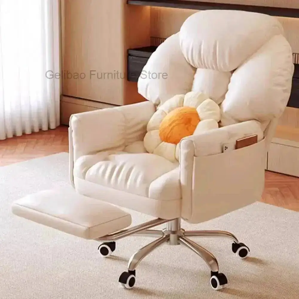 

Office Modern Ergonomic Simple Chair Elastic Trendy Nordic Gaming Chair Mobile Luxury Chaise De Bureaux Office Furniture