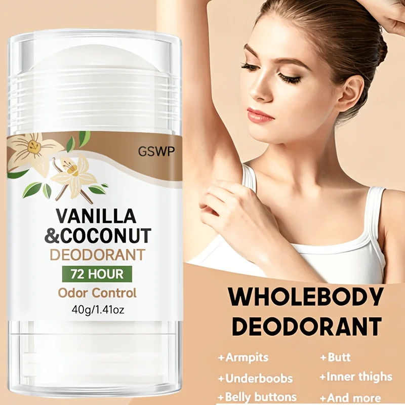 Déodorant stick vanille et coco sans aluminium longue durée_voghion.com