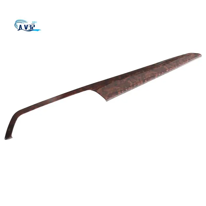 

AV32-For Mercedes Benz W204 C-Class 2010-2013 Red Wood Grain Center Console Dash Stirp Trim