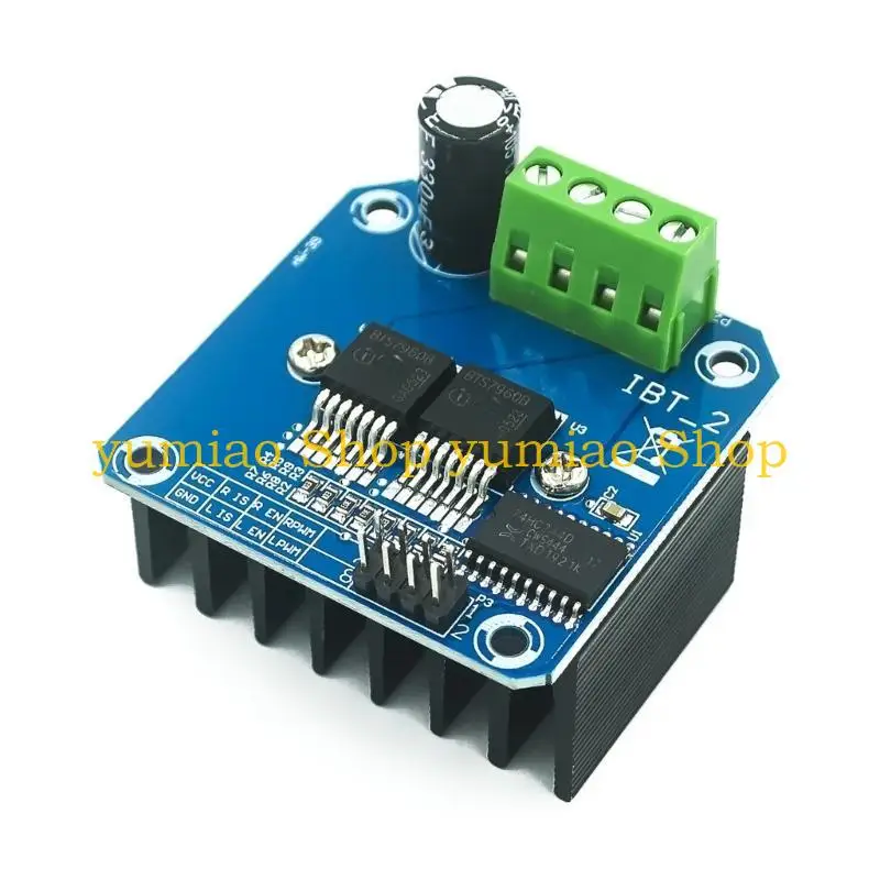 

587B for Smart Car Driver Module BTS7960 for Current Limit Isolated Chip 5VPower Supp