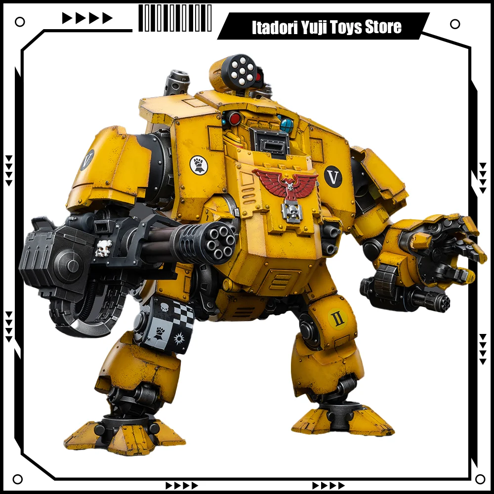 [In Stock] JOYTOY Warhammer 40k Action Figures 1/18 Horus Heresy Imperial Fist Leviathan Dreadnought Anime Model Collection Gift