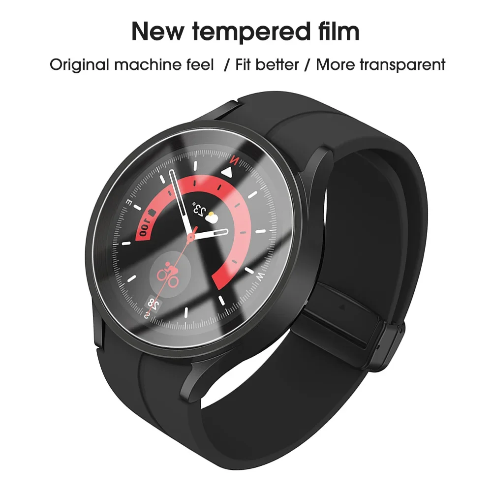 Glass for Samsung Galaxy Watch 3 4 5 6 40/44mm Watch4 Classic Tempered Glass Screen Protector For Samsung Watch 40/41/42/45/46mm