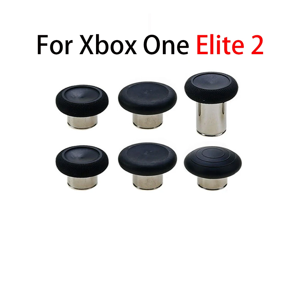 

Оригинал для контроллера Xbox One Elite Series 2, Металлическая рукоятка в форме гриба, клавишная крышка, 3D аналоговые запасные кнопки