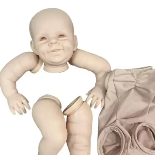 21 Inch Vinyl Reborn Doll Kit Shaya Unpainted Unassembled Blank Doll Parts DIY Baby Molds For Girls