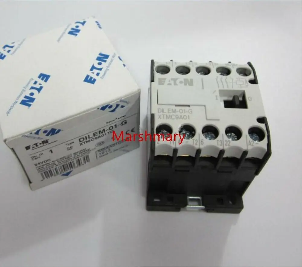 1pc New EATON MOELLER DILEM-01-G 24VDC Operated Contactor