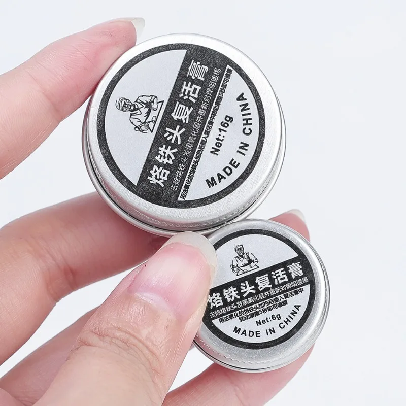 90/6G Soldering Iron Tip Refresher Non-stick Tin Solder Cream Clean Paste Oxide Solder Iron Tip Refresh Tip Tinner Activator