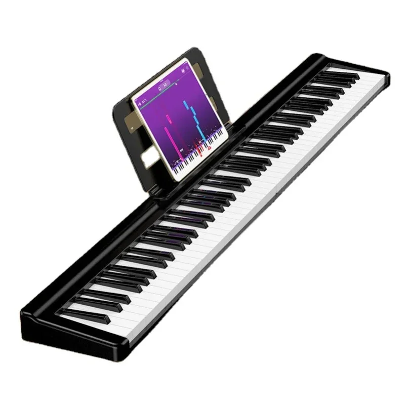 88-key folding piano adult children beginners electric steel hand-rolled portable smart keyboard instrument electronic organ