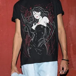 Unisex Alchemist of Steel Lust Anime T-Shirt, Manga Waifu Shirt