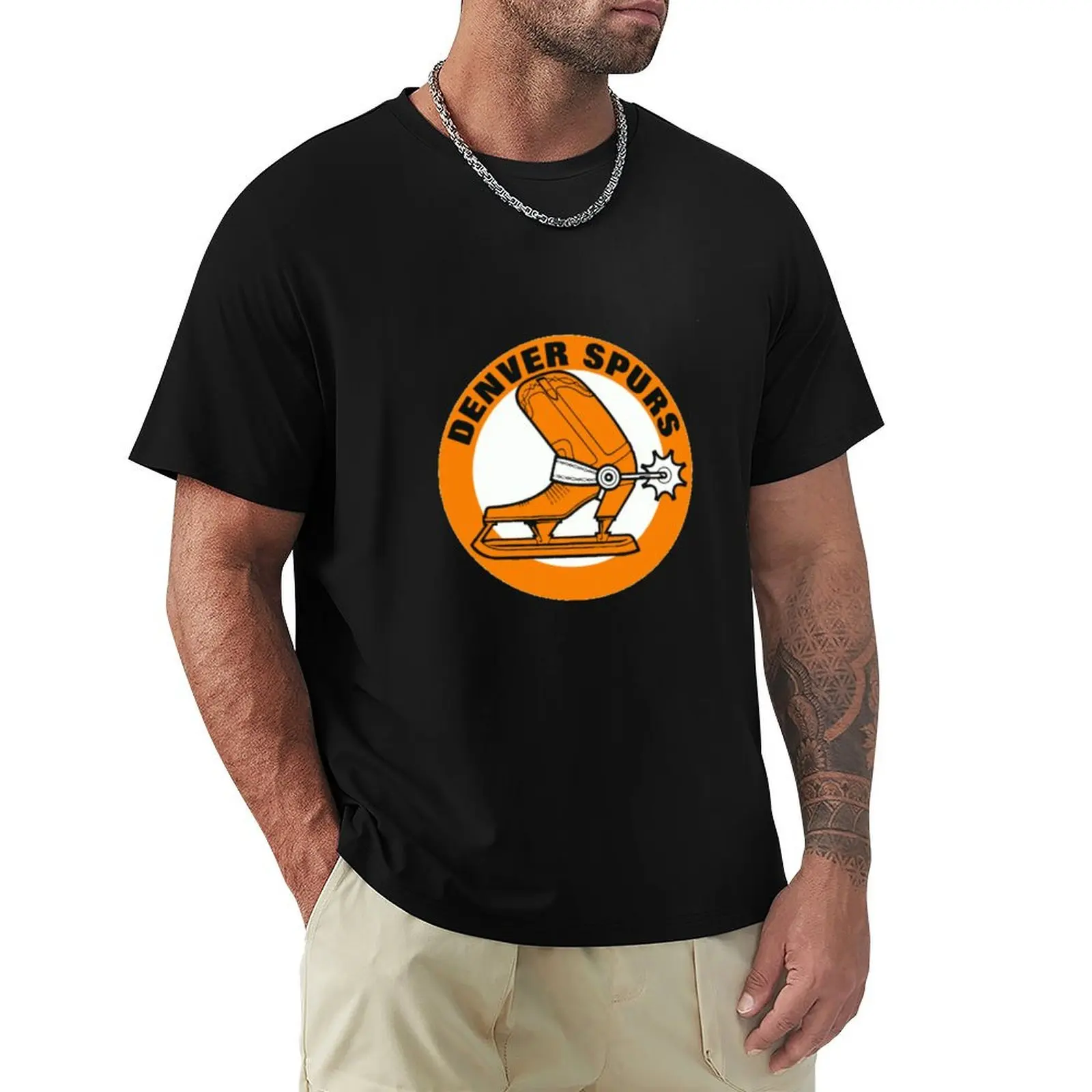 

Denver Spurs Hockey T-Shirt vintage clothes oversize t-shirts man essential t shirt anime shirt oversized t shirt men