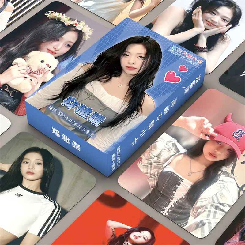 

Новый альбом KPOP, Детская открытка-монстр, фотоальбом AHYEON, Фотокарточка Харам, чикита, фармация, рука, подарок, коллекционная карточка, 55 шт./набор