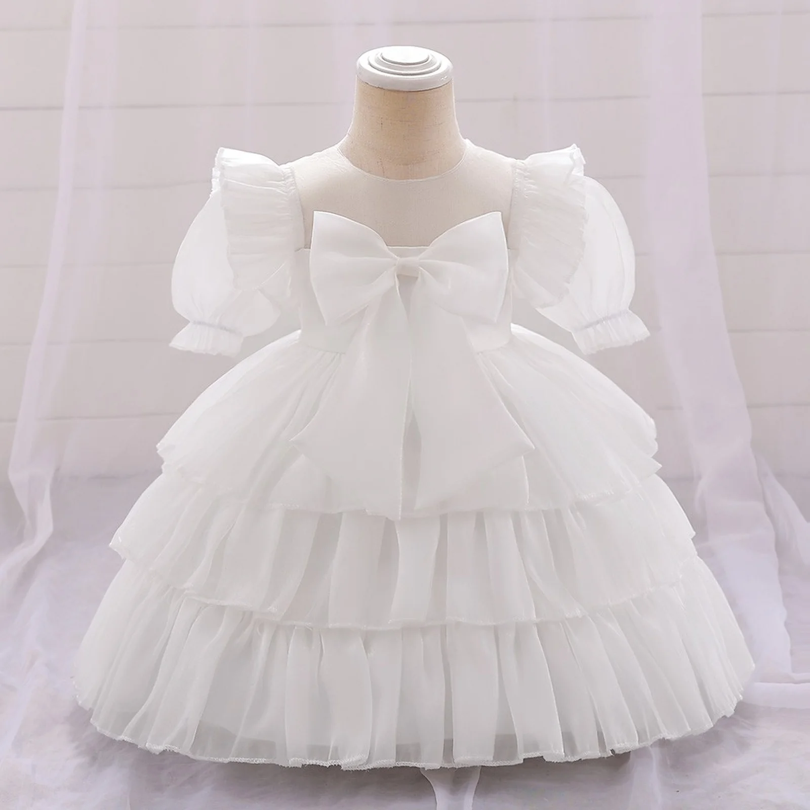 

Summer Flower Dresses for Girl Christmas Costumes One Shoulder Bridemaid Birthday Princess Dress Wedding Kids Clothing