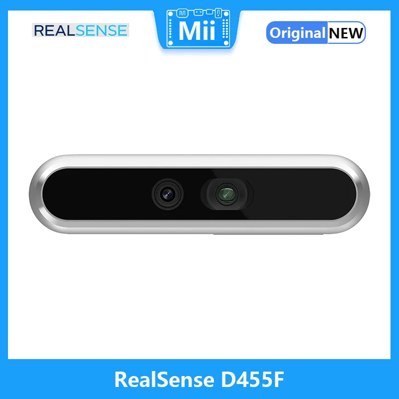 

RealSense Depth Camera D455f Twice the Range Better Performance