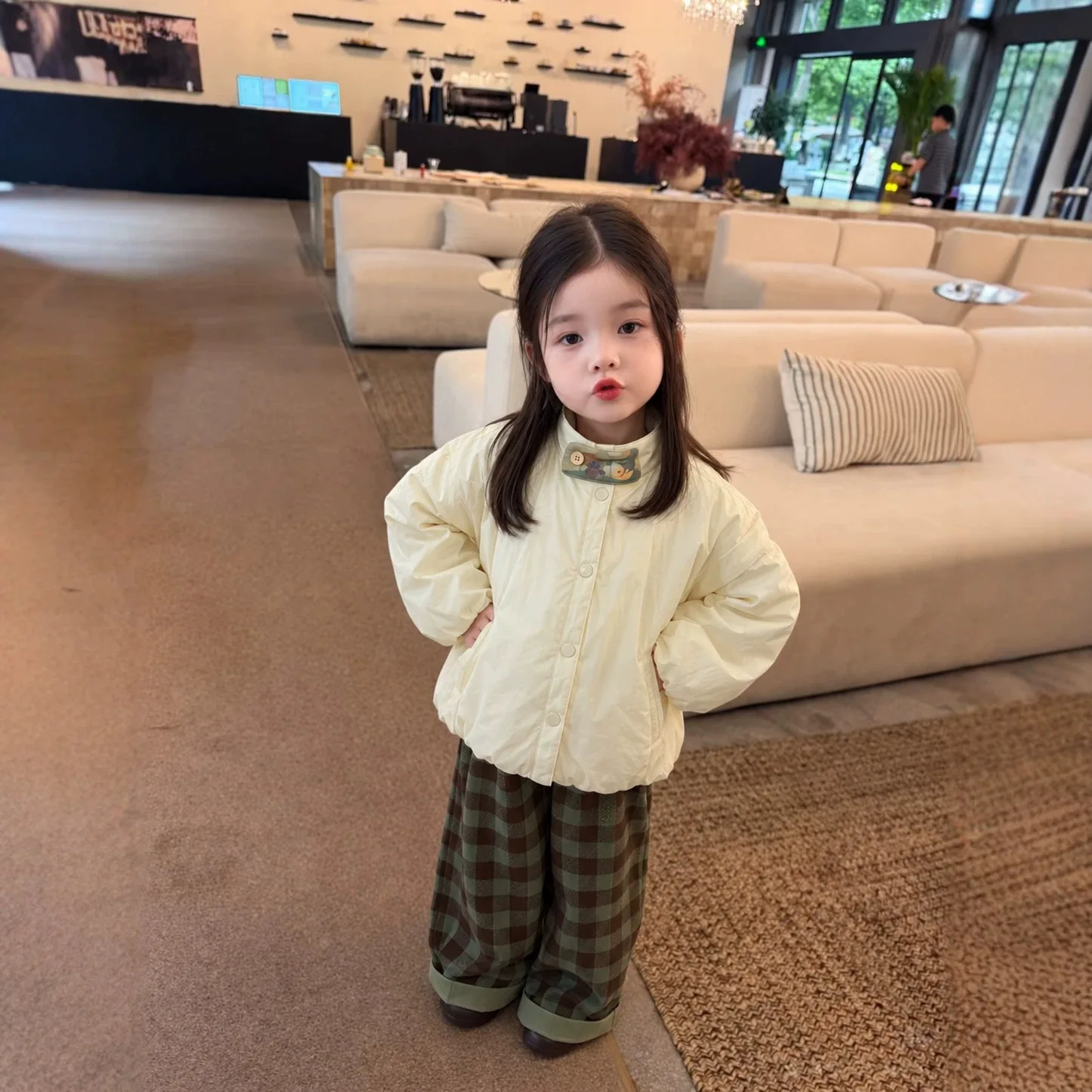 Children's Clothing Cotton Jacket 2026 Baby Clothes Winter New Item Children's Korean Version Cotton Clothing Clothing