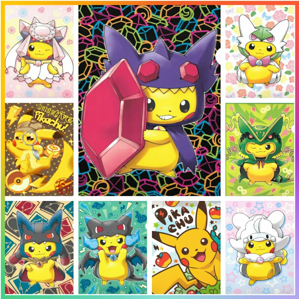 

Пикачу Покемон японского аниме милый мультфильм алмазная живопись 5D DIY художественный набор крестиков мозаика вышивка домашний декор ручная работа